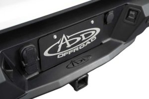Ford F-150 Bumper - Rear - Addictive Desert Designs - Black Label - Hammer Black - `24-`27 Ford F-150 Bumper - Rear - Addictive Desert Designs - Black Label - Hammer Black - `24-`27